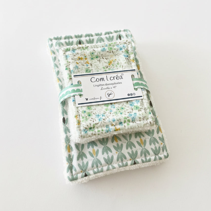 Lot de 8 lingettes démaquillantes