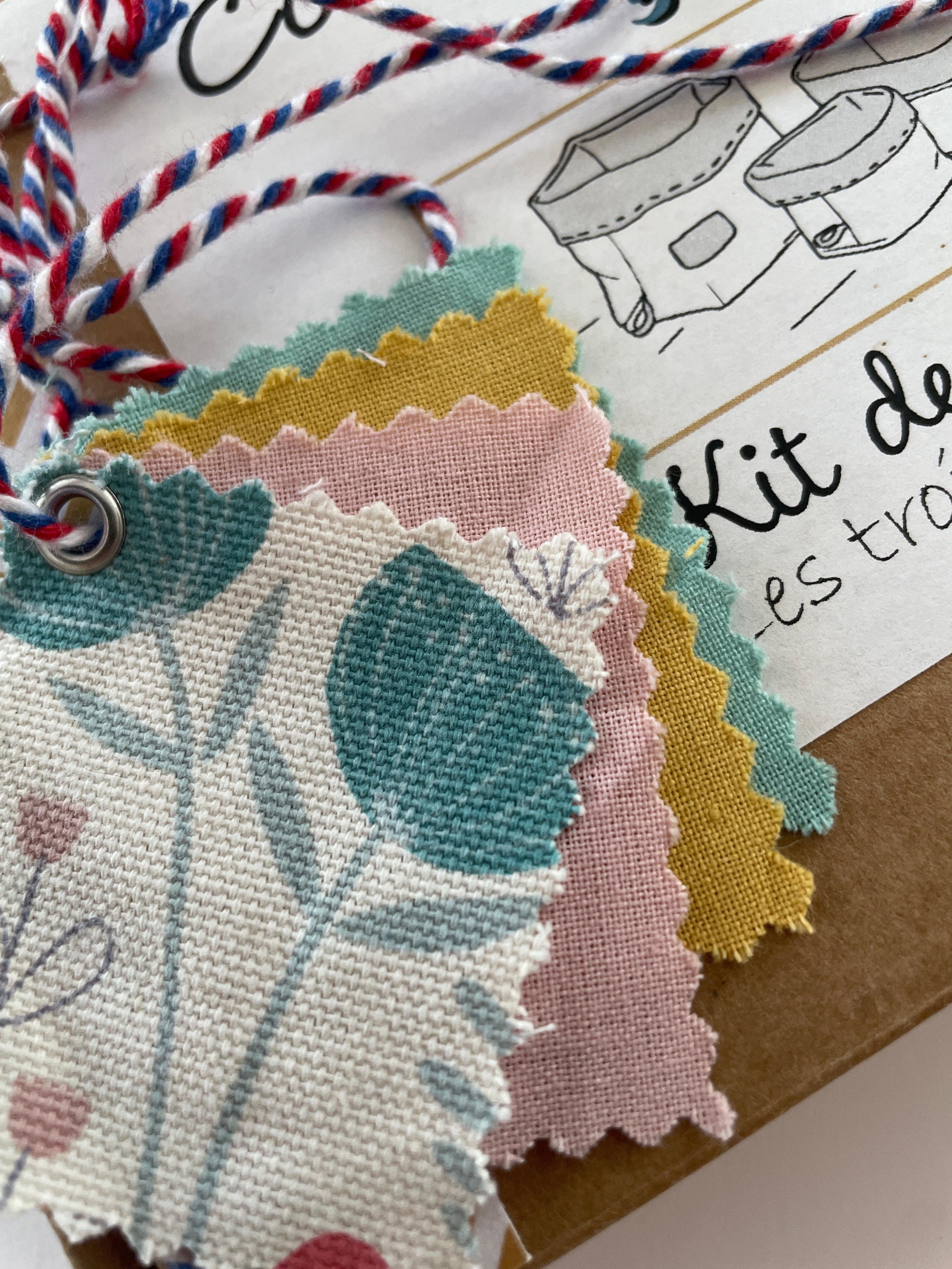 Kit créatif couture 3 panières