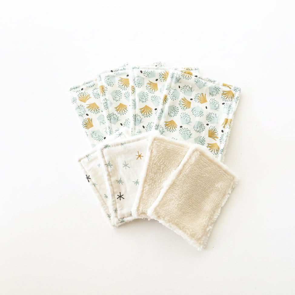 Lot de 8 lingettes démaquillantes