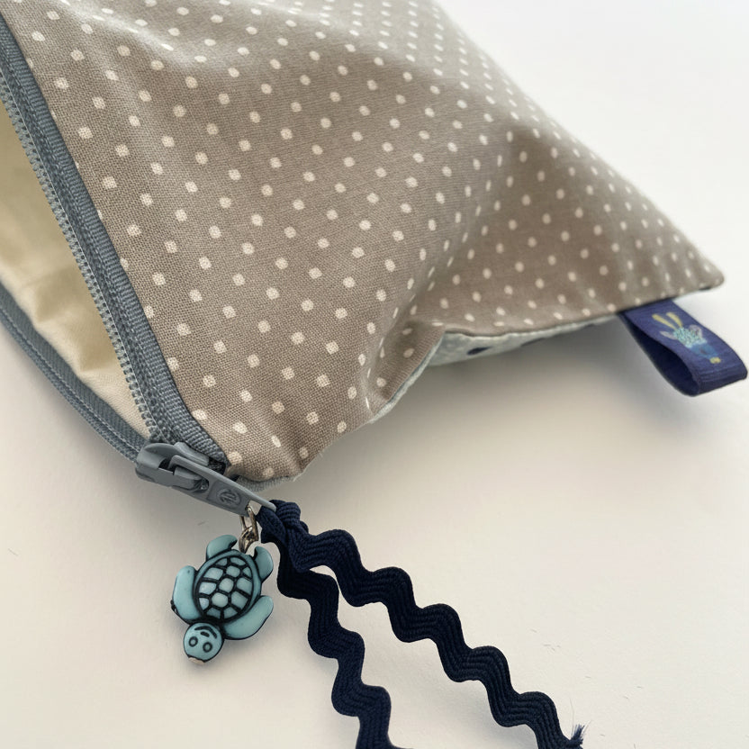 Pochette zippée