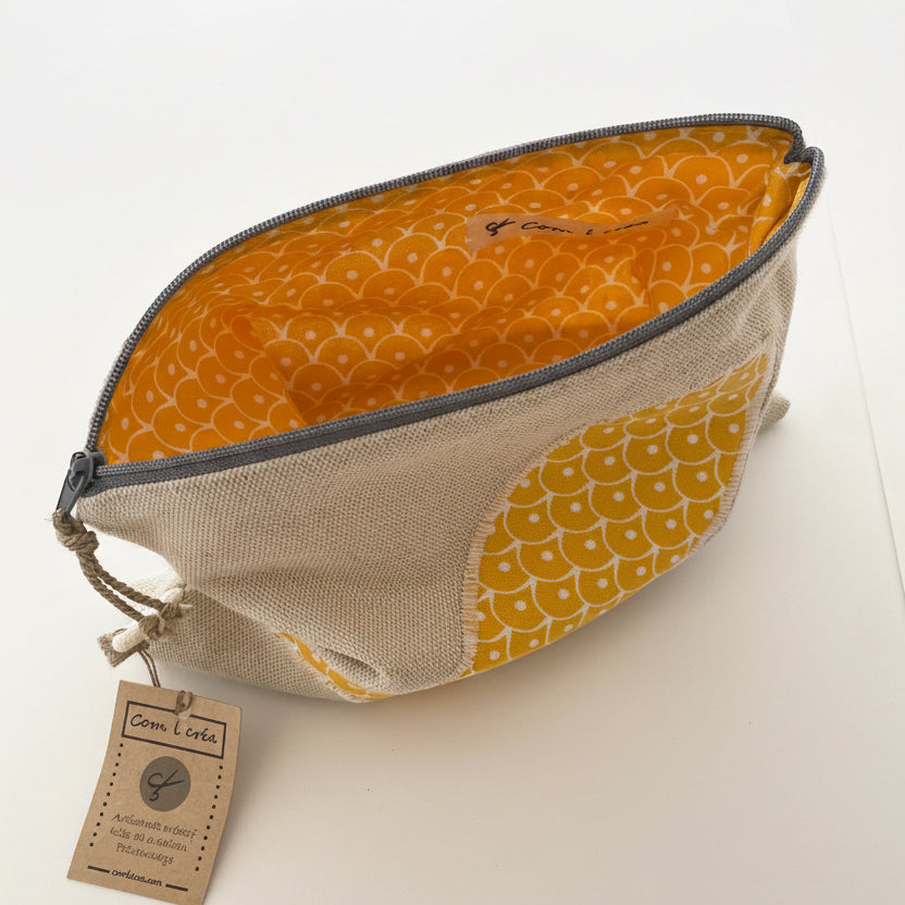 Pochette zippée