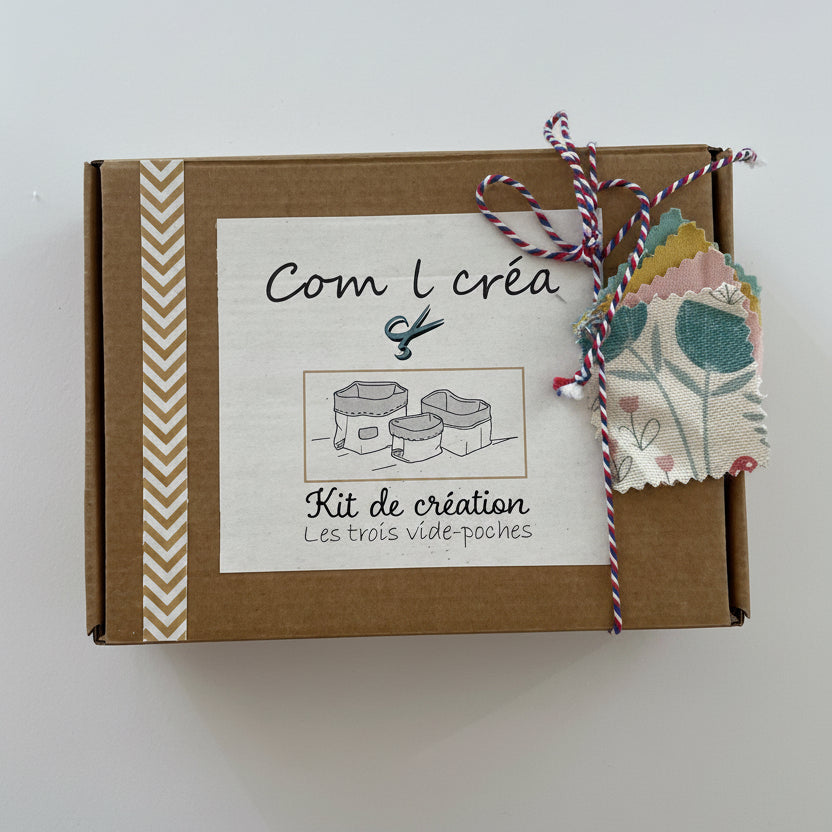 Kit créatif couture 3 panières