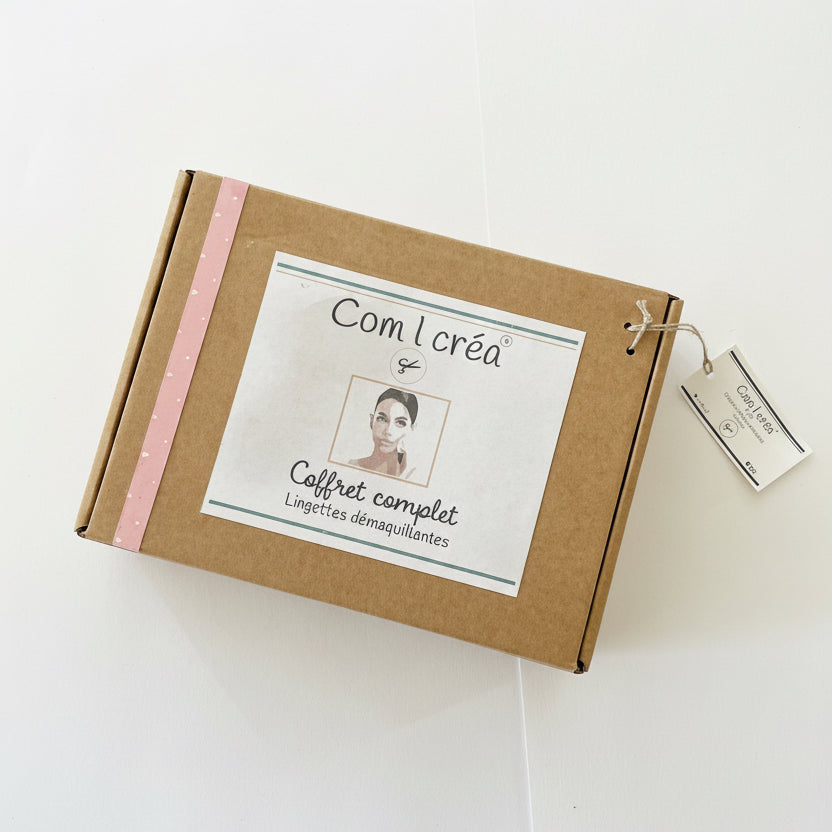 Coffret lingettes démaquillantes