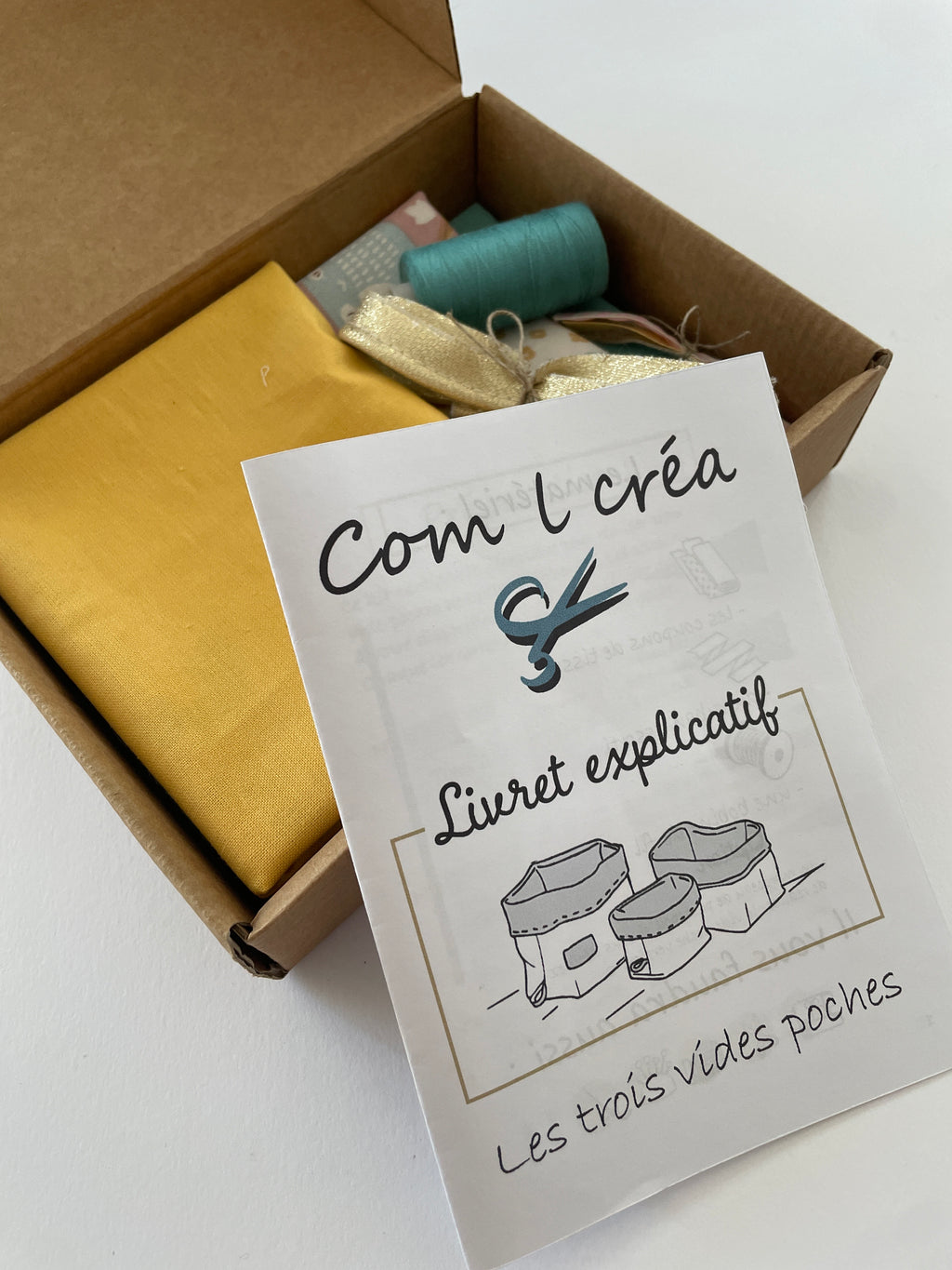 Kit créatif couture 3 panières