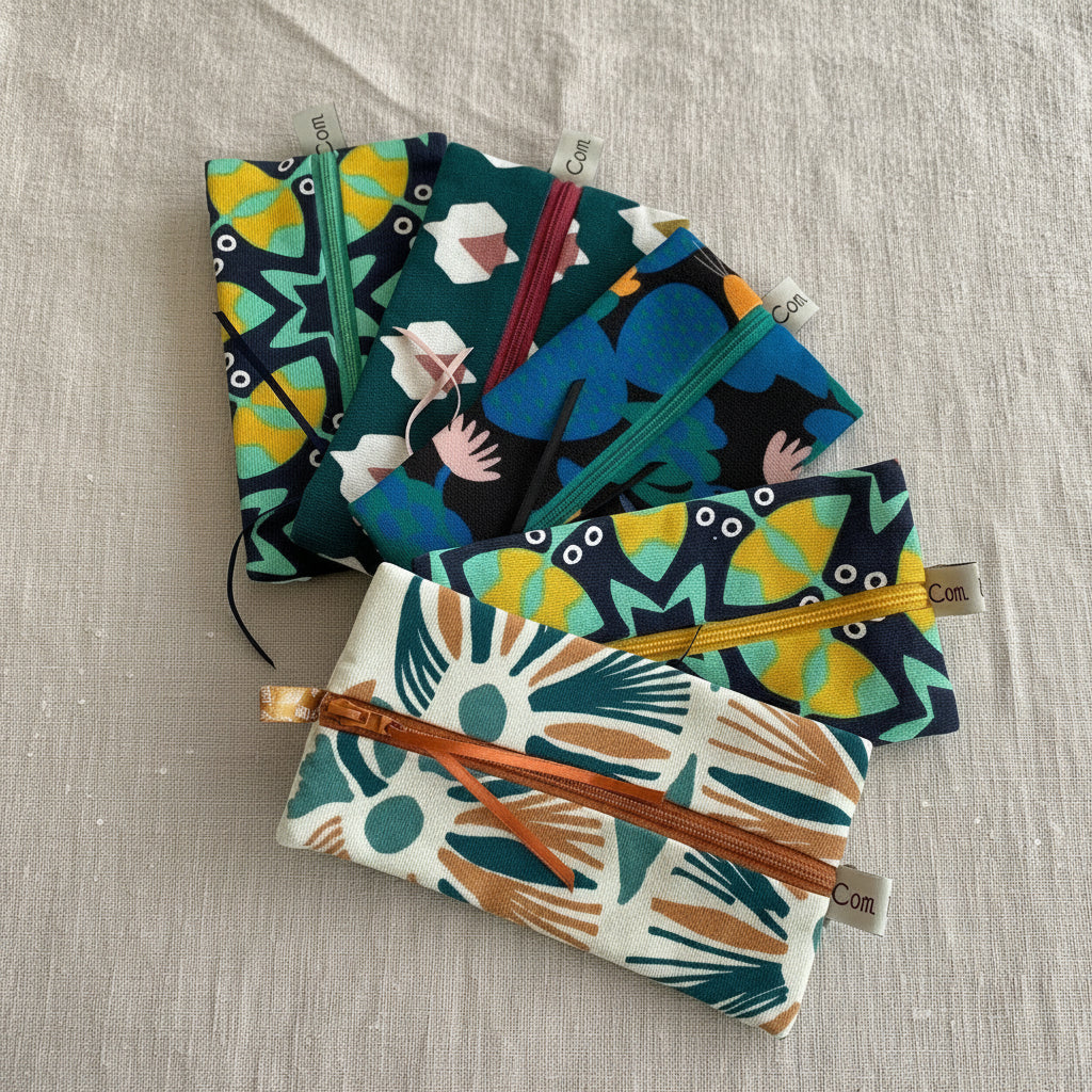 Pochette mini à glissière