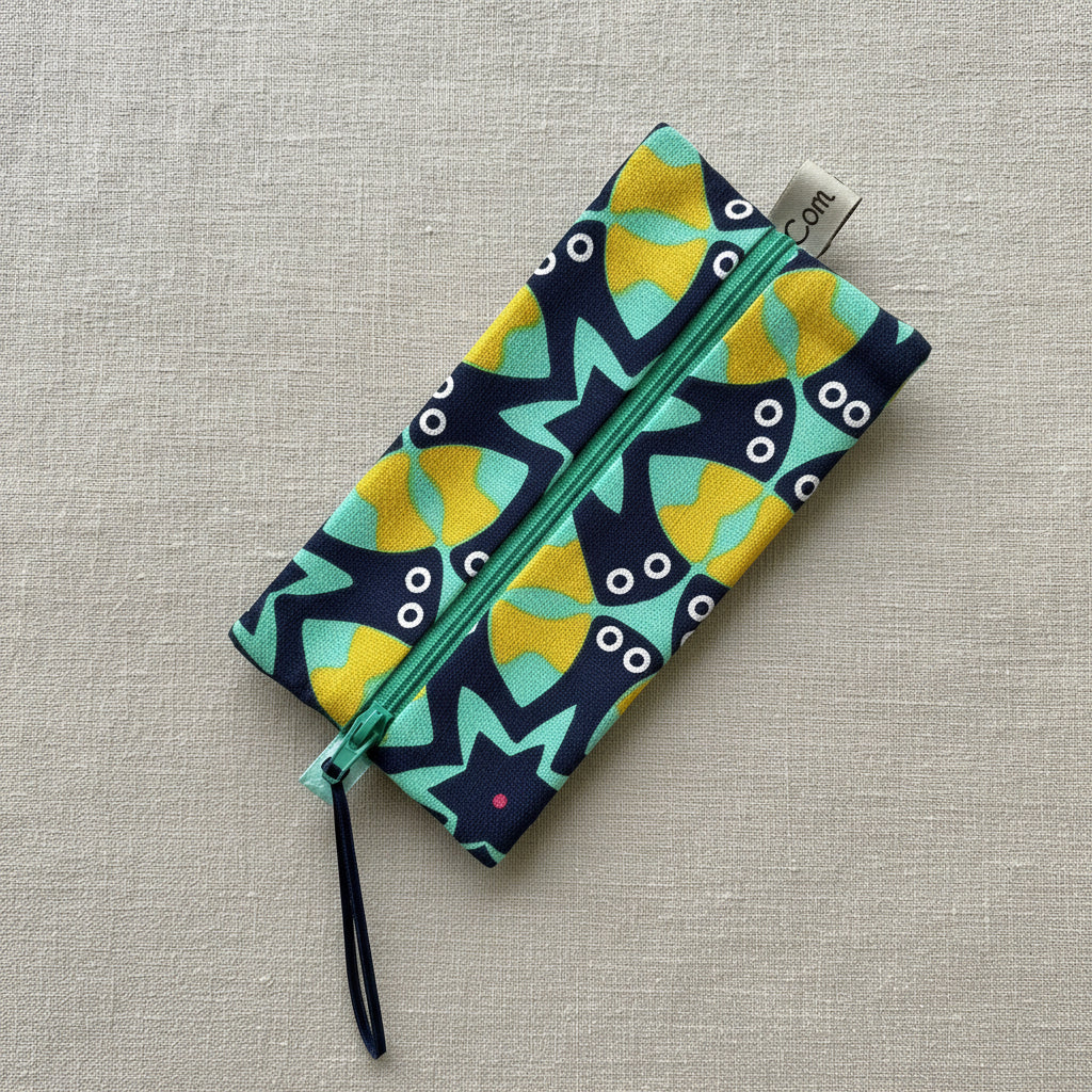 Pochette mini à glissière