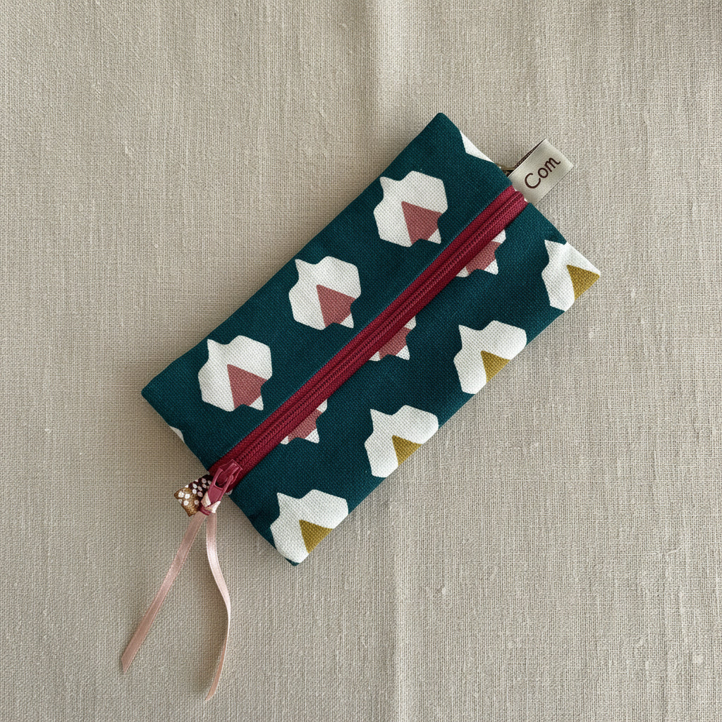 Pochette mini à glissière